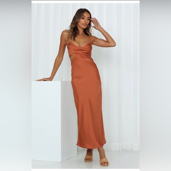 Hello Molly Dresses & Skirts - ANGELS IN AMERICA MIDI DRESS RUST